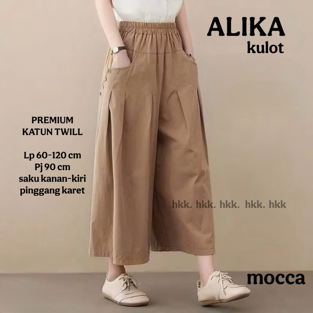 [Adaya] Ootd Kulot Celana Bawahan Wanita Formal Casual Ootd Outfit Hijab Fyp Viral Bestseller