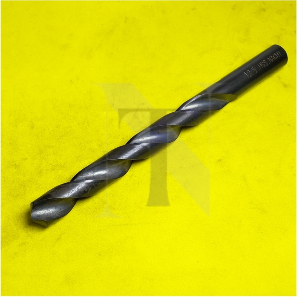 Mata Bor NACHI 12.5mm HSS..bor drill besi 12.5mm HSS Nachi bekas seken mulus