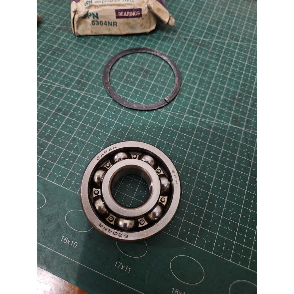 LAHAR LAHER BEARING UKURAN 6304NR 6304 NR SPN