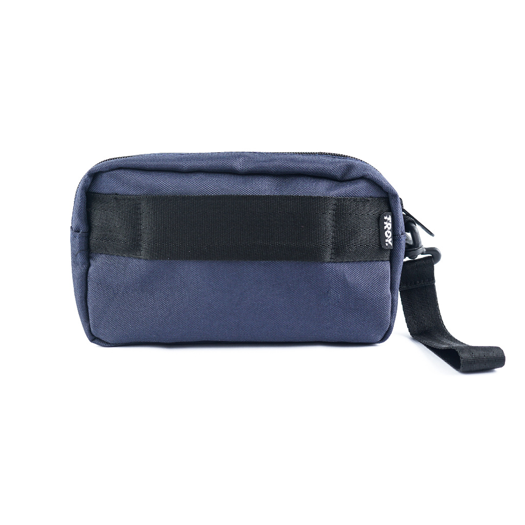 Troy Company Pouch Handbag Navy Ocean - Tas Tangan Biru Navy PB 3346