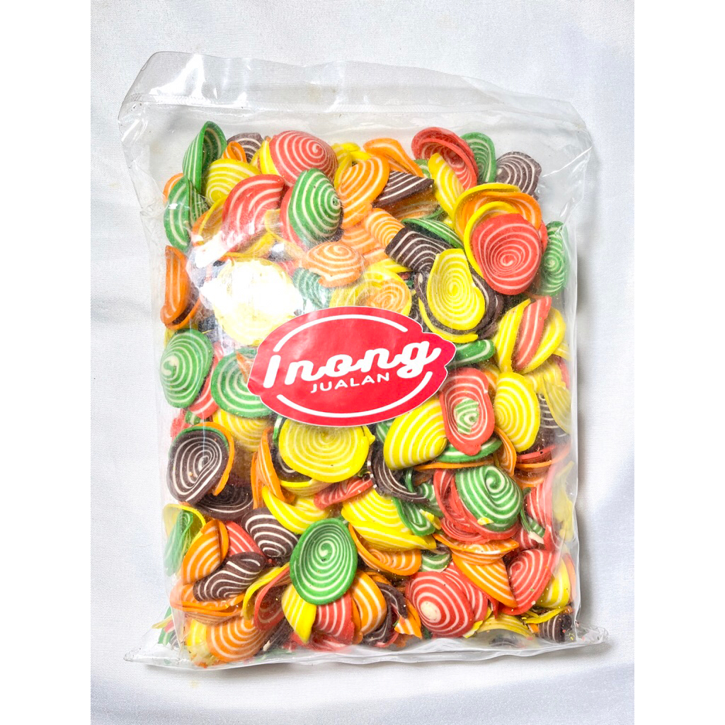 Kue Kuping Gajah mini Pelangi