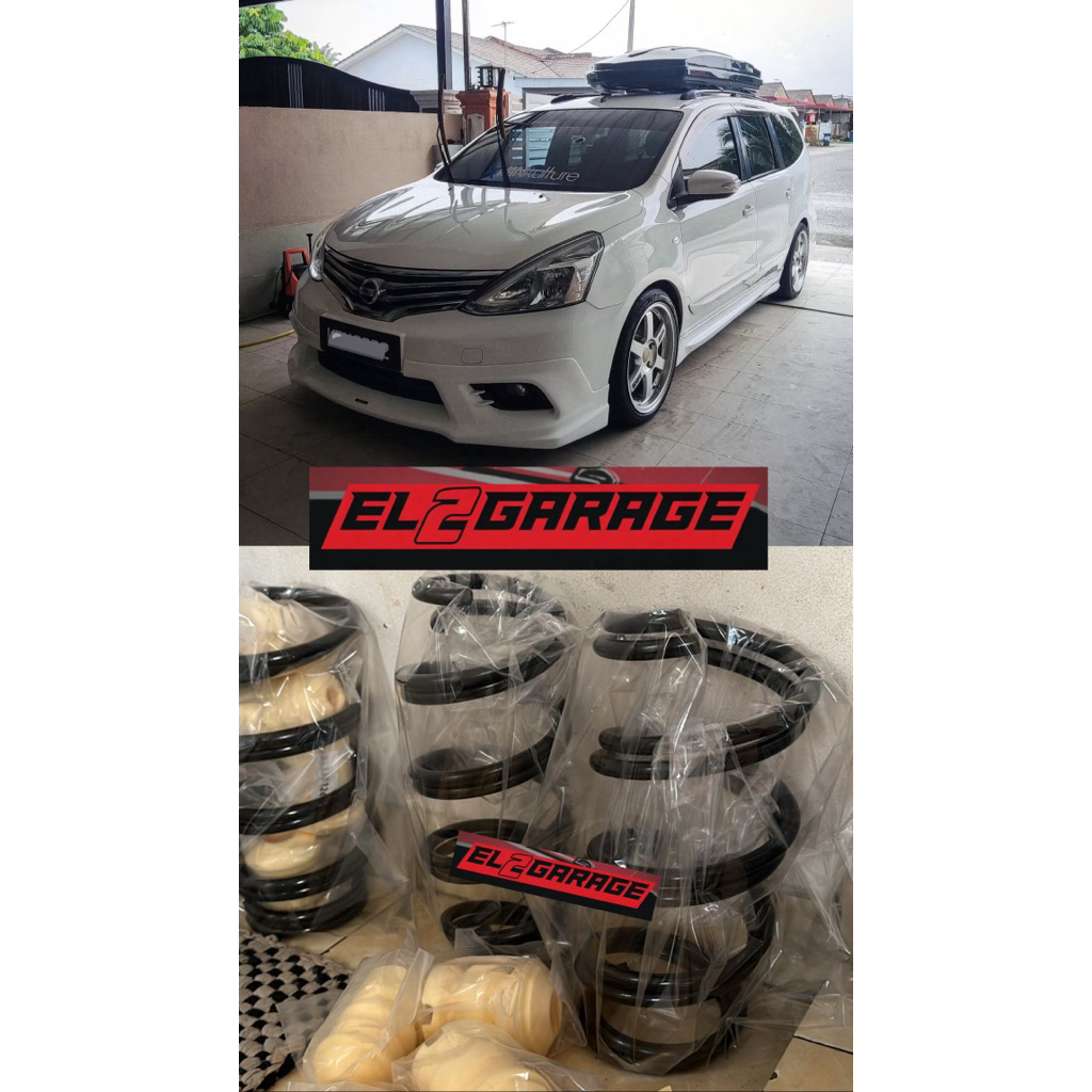 Lowering Kit / Per Custom Mobil Ceper Nissan Grand Livina Semua Tahun