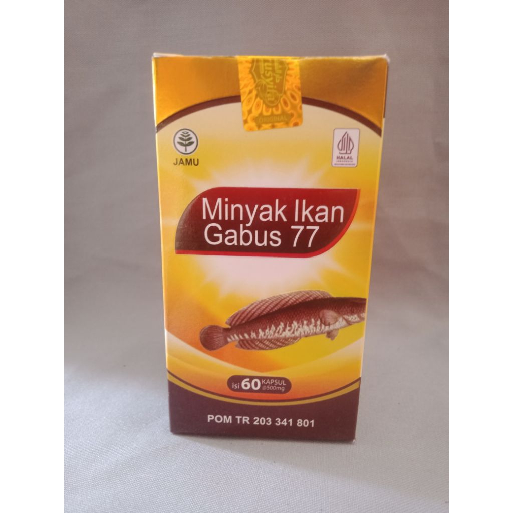 Minyak Ikan Gabus 77 – Kapsul Ekstrak Ikan Kutuk Asli