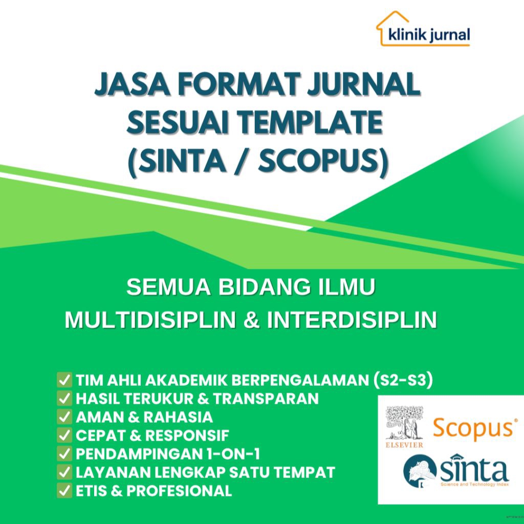 Jasa Format Jurnal | Templating Jurnal Sinta, Scopus