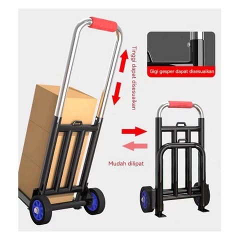 BRIGER - Highline Trolley Troli Lipat Reaim Troli Lipat Serbaguna Troli Besi Lipat Troli Galon Troli