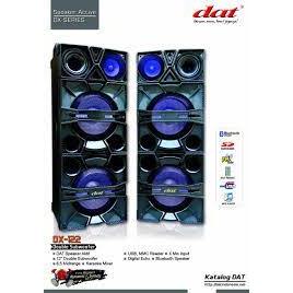 SPEAKER AKTIF DAN PASIF 12 INCH SEPASANG DAT DX 122