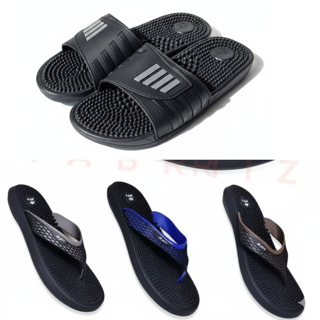 Sandal rematik pria sandal Kesehatan sandal Rematik sendal Jepit origanal ATT Sandal jepit Rematik, 