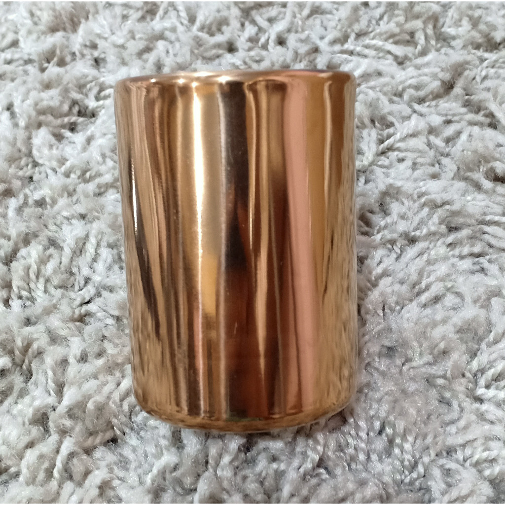 Tabung Tempat Sendok / Tabung Tempat Sendok Teh Kopi Tea Spoon Gold / Tempat Penyimpanan Sendok Dess