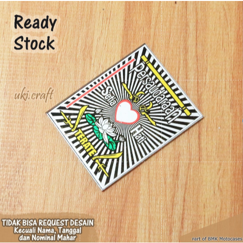 Logo PSHT 2 Akrilik Print - Bahan Hiasan Aksesoris Dekorasi Mahar Akrilik Print