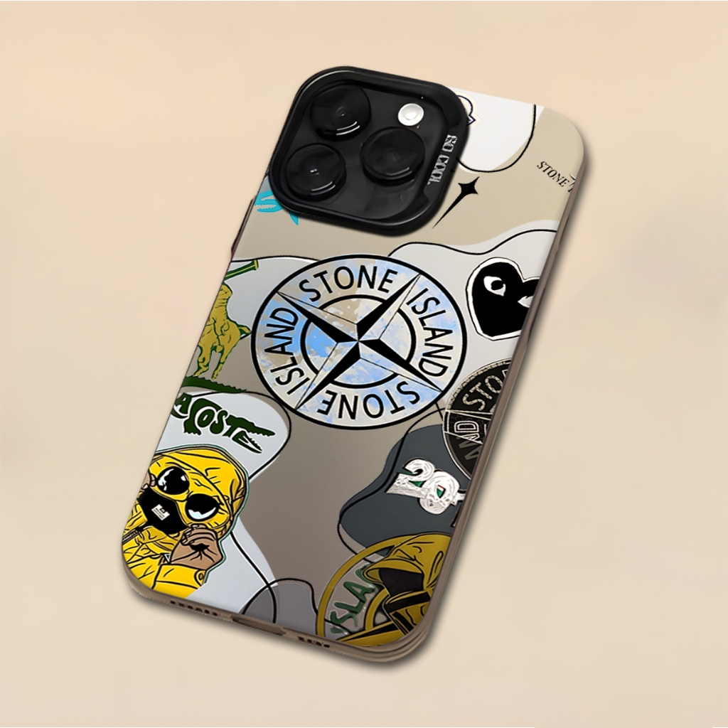 RN56 Pulau Batu Keren Case Samsung seri Kompatibel untuk Samsung A03 A04 A04E A04S A13 A10 A10S A11 