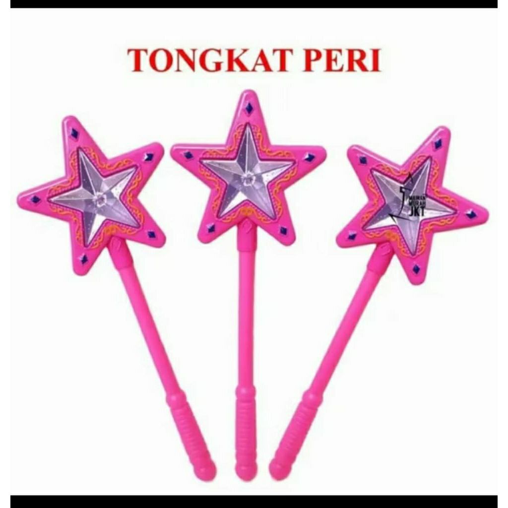 Mainan Tongkat Ajaib MAGICAL wand Peri