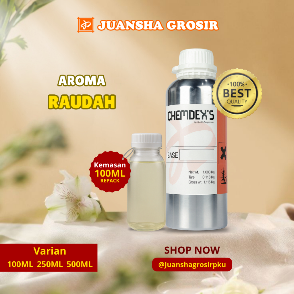 BIBIT PARFUM MURNI || RAUDAH || CHEMDEX  || REPACK