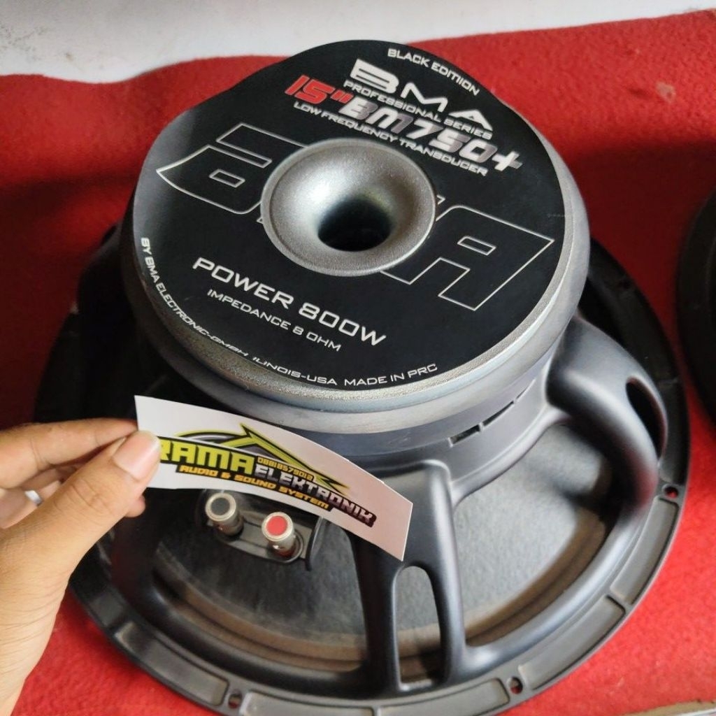 SPIKER BMA 15 BM750+ KOMPONEN SPEAKER BMA 15 BM 750+ VC 3 INCH