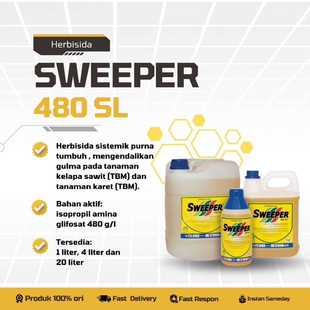 HERBISIDA SWEEPER 480 SL 1 Liter