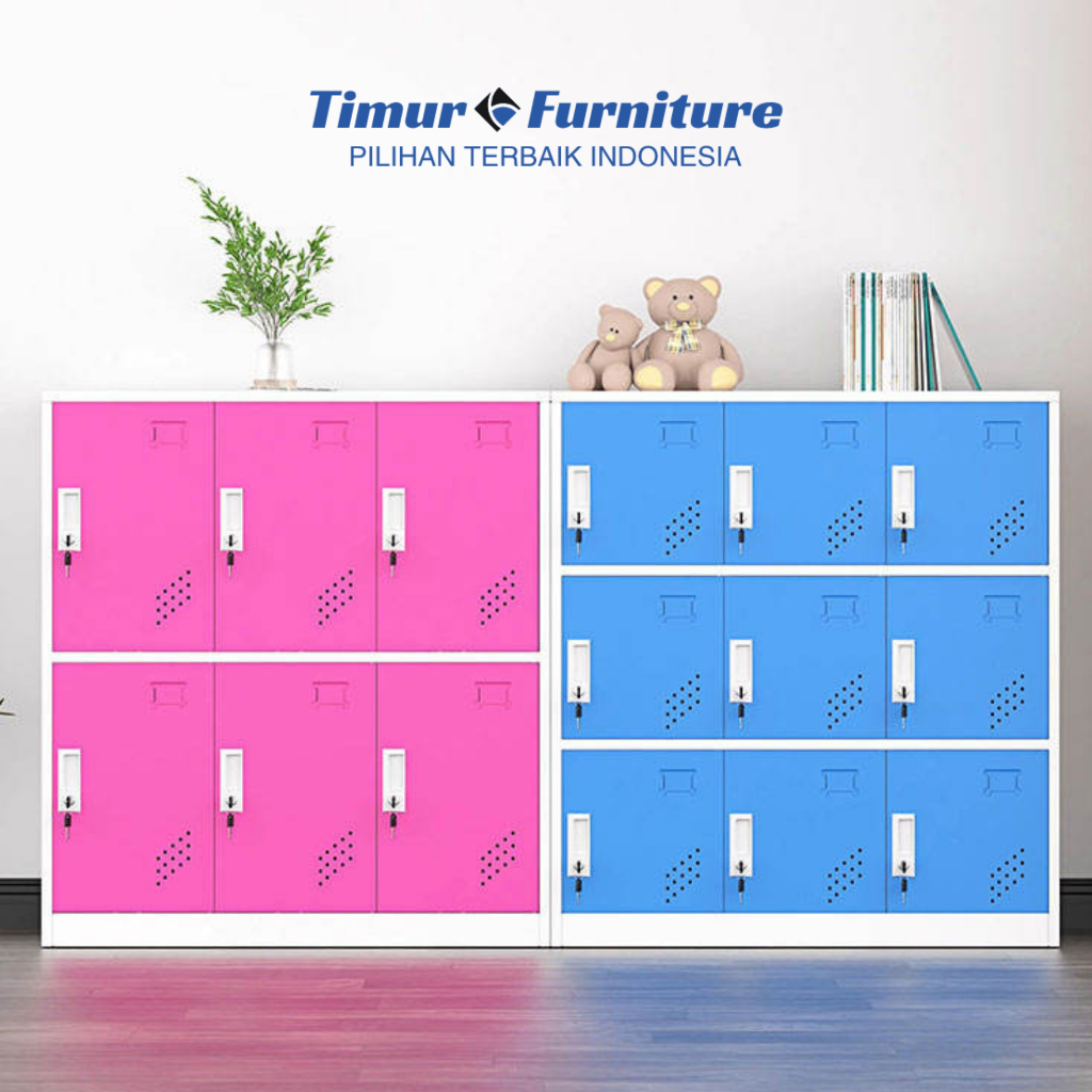 Lemari Loker Penyimpanan Tas Sekolah untuk TK Lemari tas sekolah untuk ruang kelas sekolah