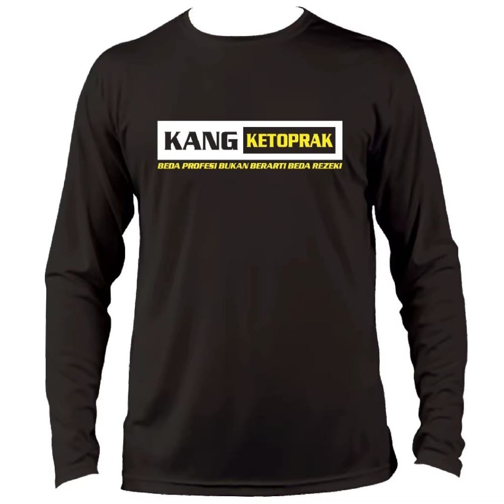 KAOS LENGAN PANJANG TEMA KANG KETOPRAK