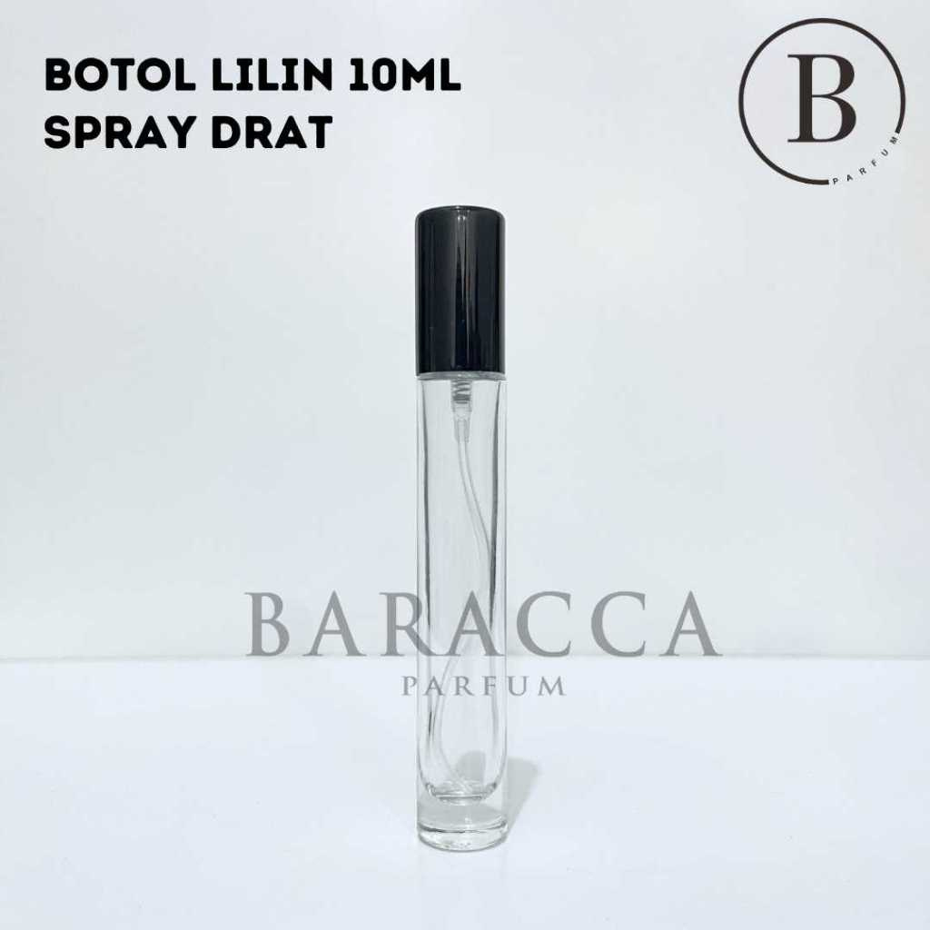Botol Parfum Spray Kaca Hitam 10ML Bisa Grosir