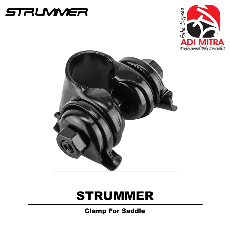 Strummer Clamp for Saddle - Kerangan Sadel - Clamp Sadel Sepeda | klem sadel sepeda