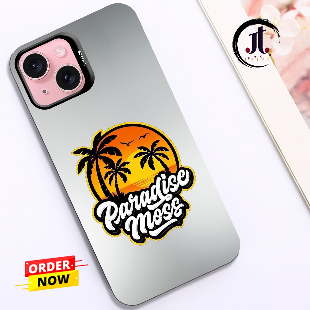 Justyce.id Softcase Casing IMD Black Ready For Hp VIVO Y12 Y12I Y17 Y15 - Case HP Silicone Hologram 