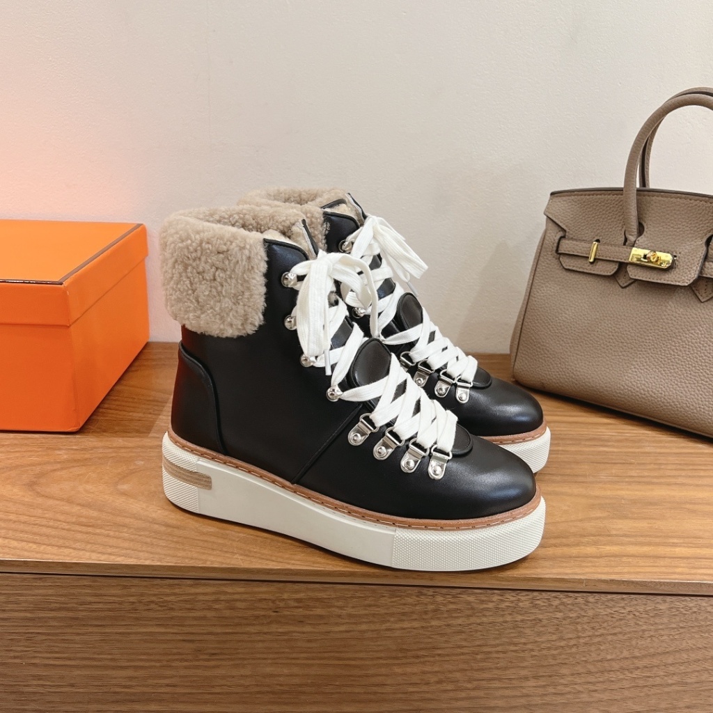 Boots HYur Flocon Ankle Boots