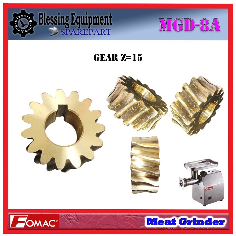 FOMAC MGD-8A Sparepart Worm Gear Meat Grinder Fomac ORIGINAL