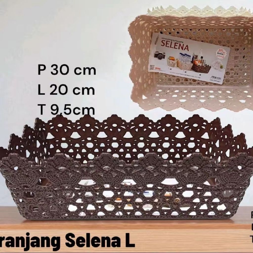 KERANJANG SERBAGUNA SELENA UKURAN L