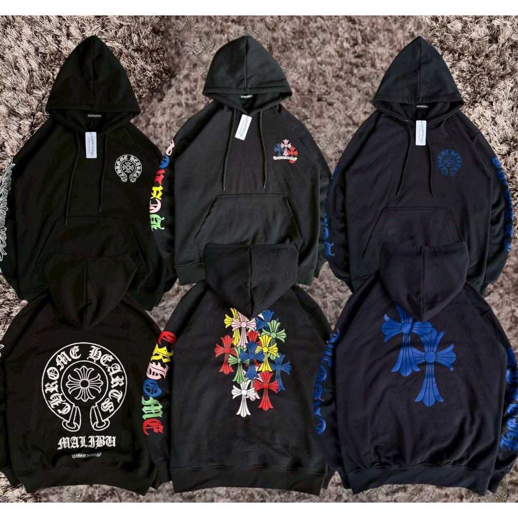 HOODIE CHROME HEART FULLTAG TERLARIS