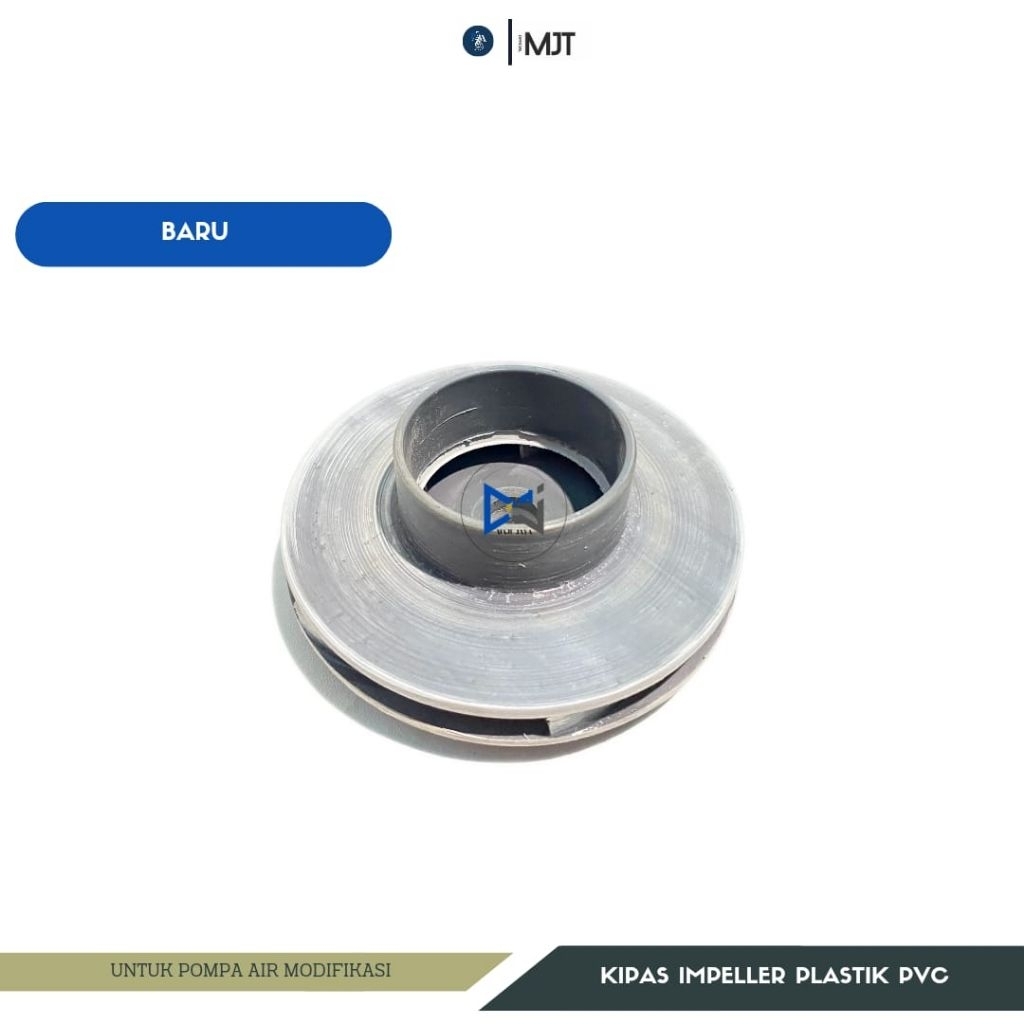 kipas impeller pompa air modifikasi PVC as 12 mm