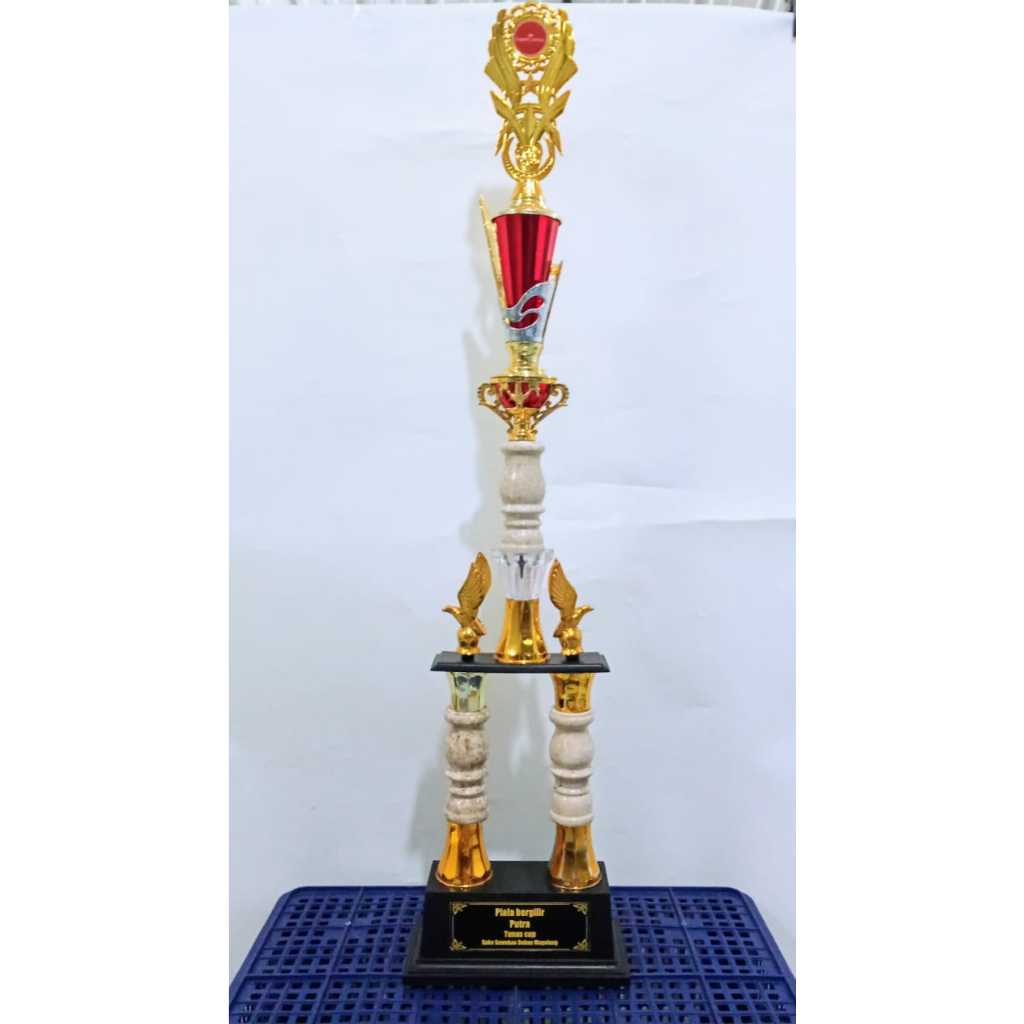 PIALA KAKI DUA MURAH SATUAN | PIALA TINGGI KAKI DUA | PIALA KEJUARAAN MODEL TINGGI