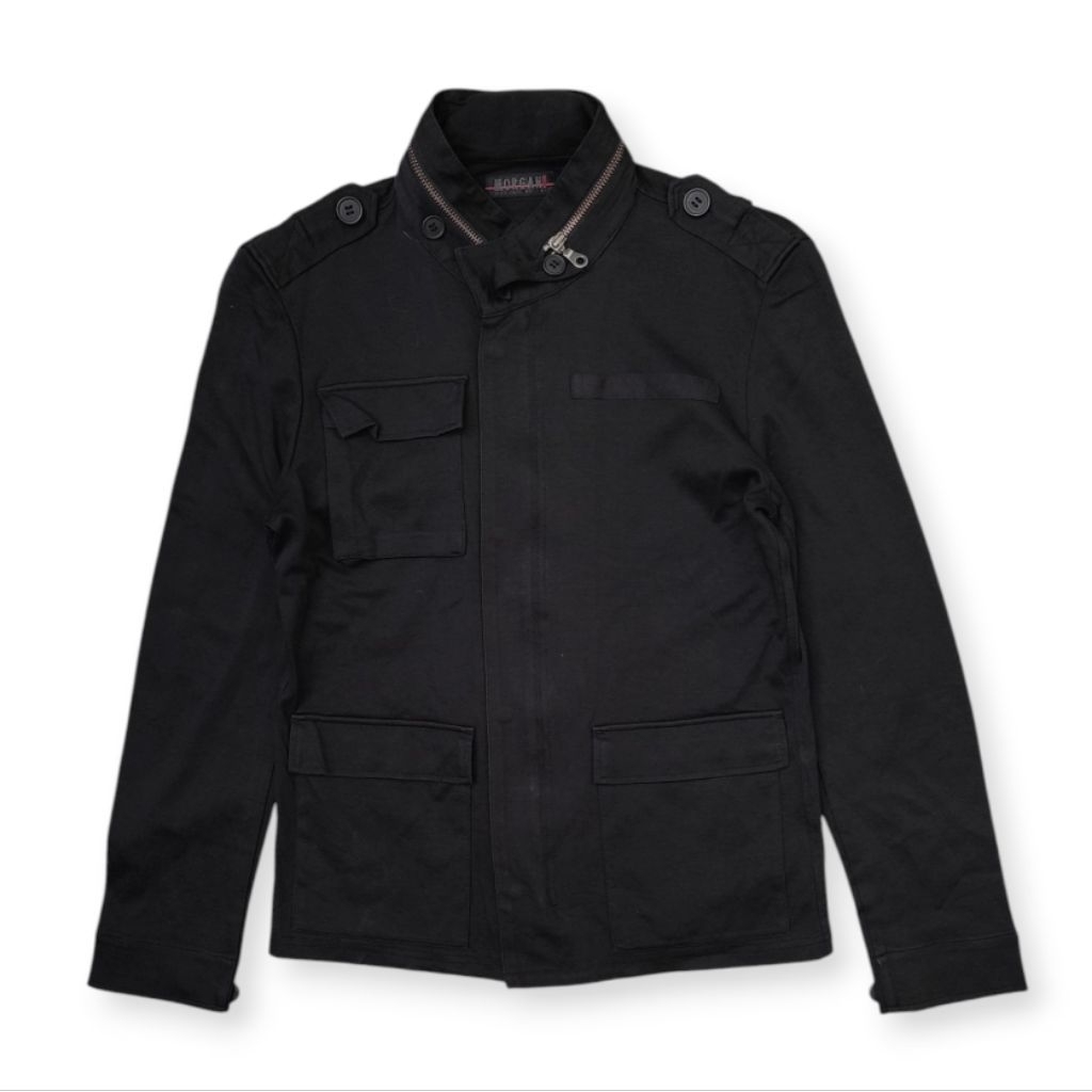 Morgan Homme Jersey Parka Jacket