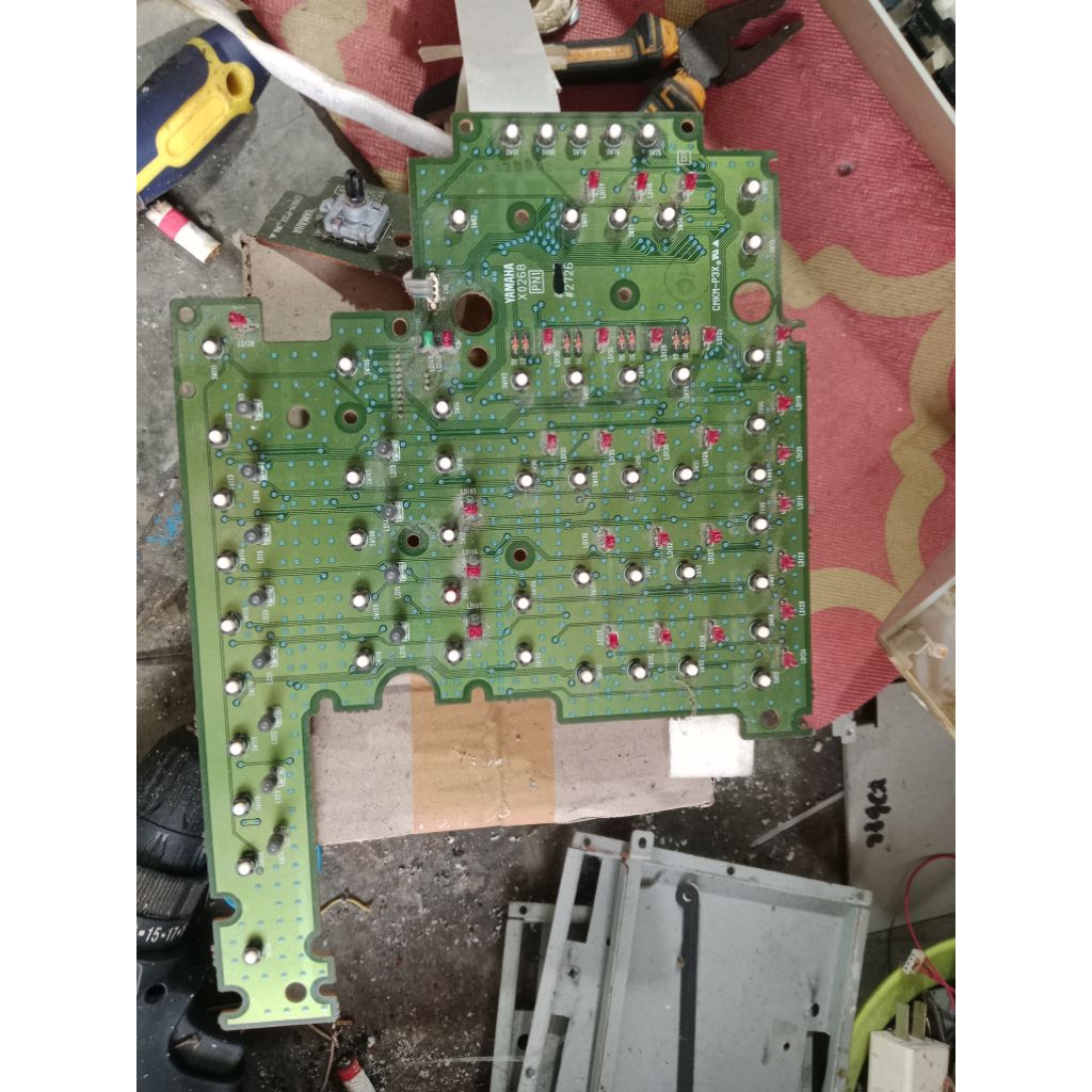 pcb tombol" keyboard yamaha psr-2000