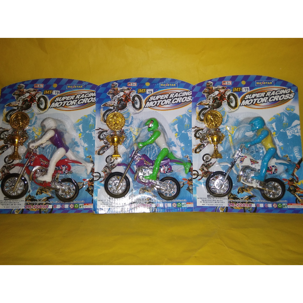 MAINAN MOTOR CROSS KECIL MT-19