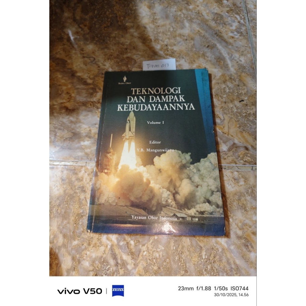 Buku Teknologi dan dampak kebudayaannya Volume 1