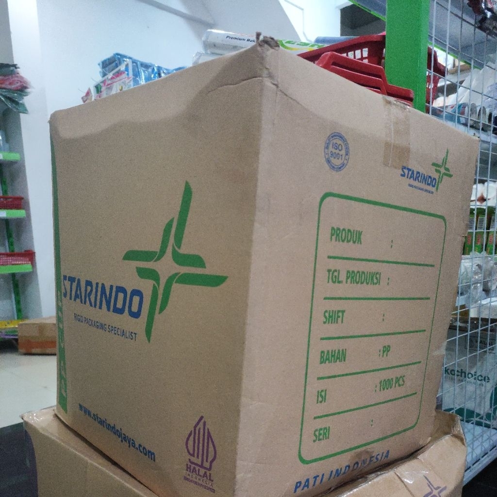 1 Dus Cup PP Starindo 12oz 7gr