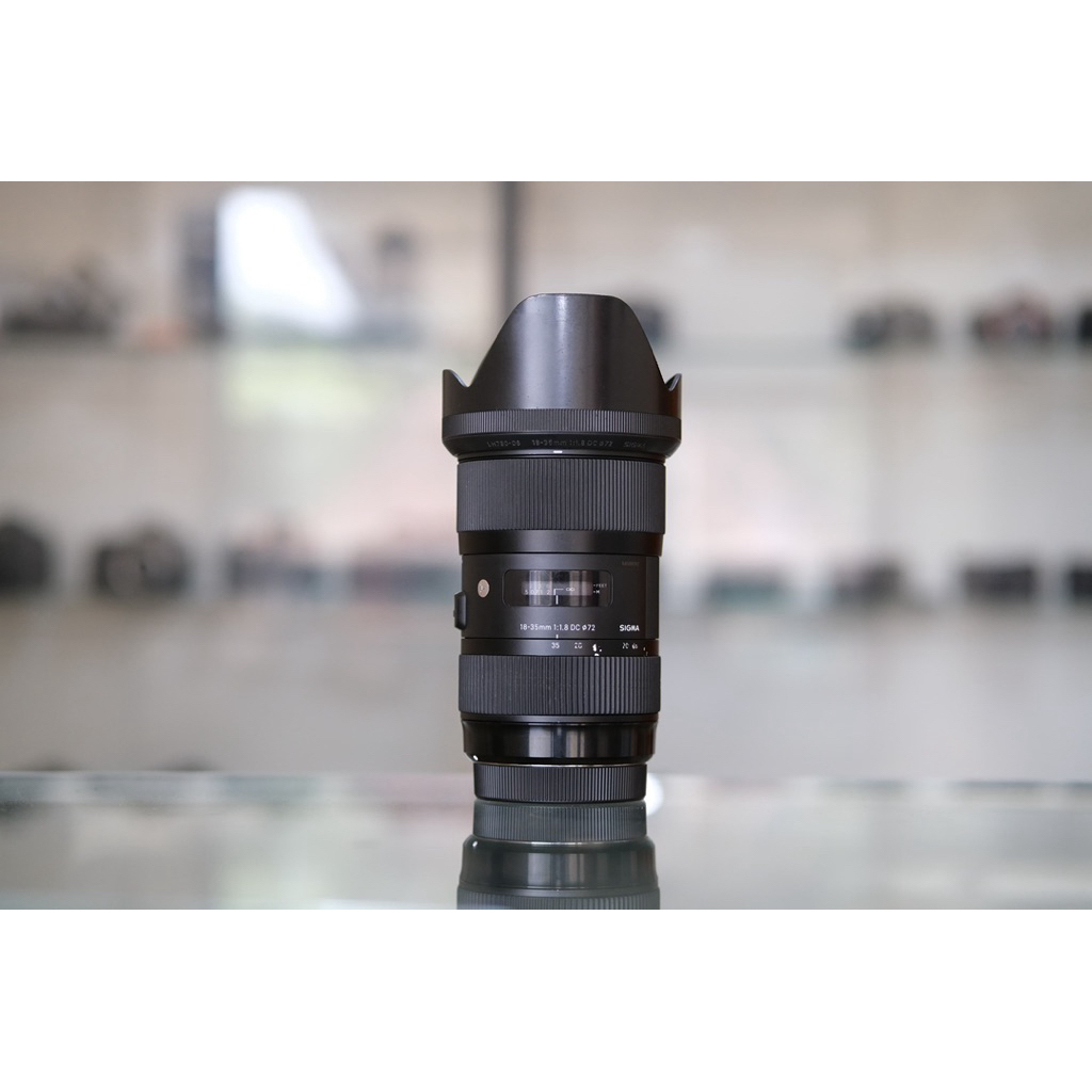 Lensa Sigma Art 18-35mm F1.8 For Canon APSC