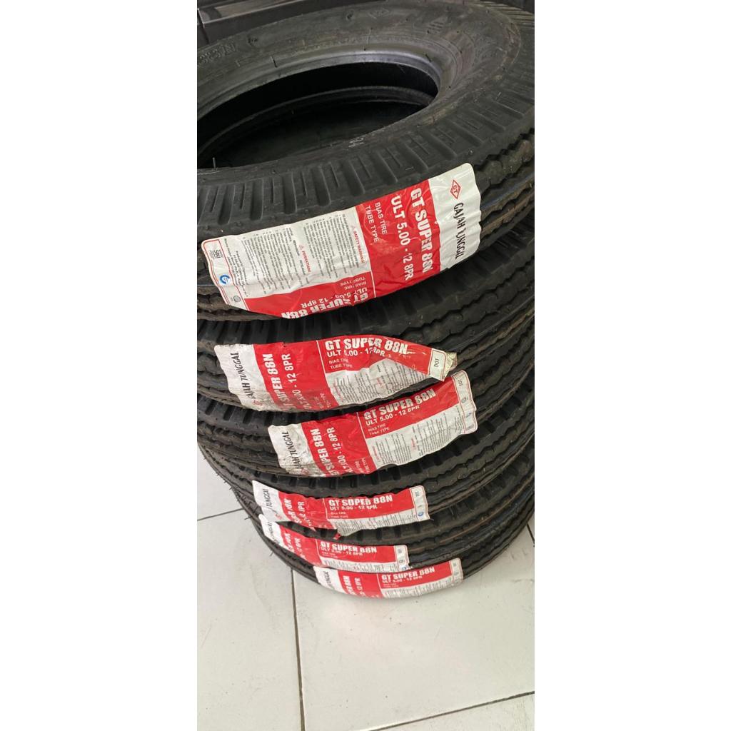 Ban Mobil GT 500 R12 12 Gajah Tunggal Kondisi Baru Nylon CARRY