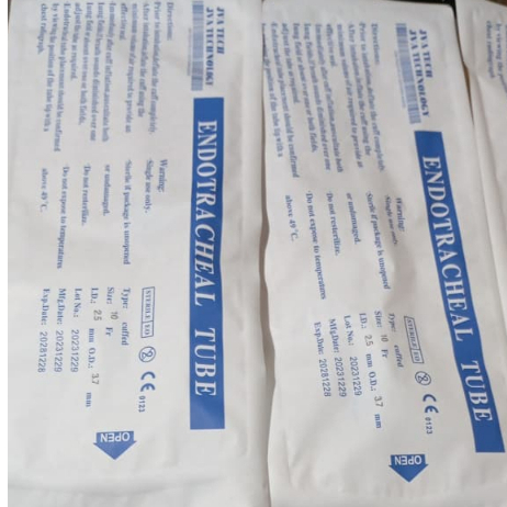 ETT kinking Endotracheal -CUFFED Super Safety TNO 3,3.5,4,4.5,5,5.5,6, 6.5, 7 & 7.5, no 8
