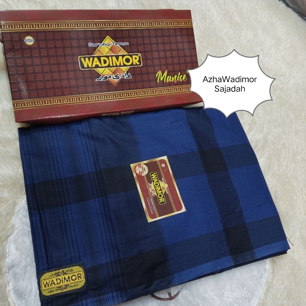 sarung wadimor motif kotak/ manise sarung dewasa ori wadimor