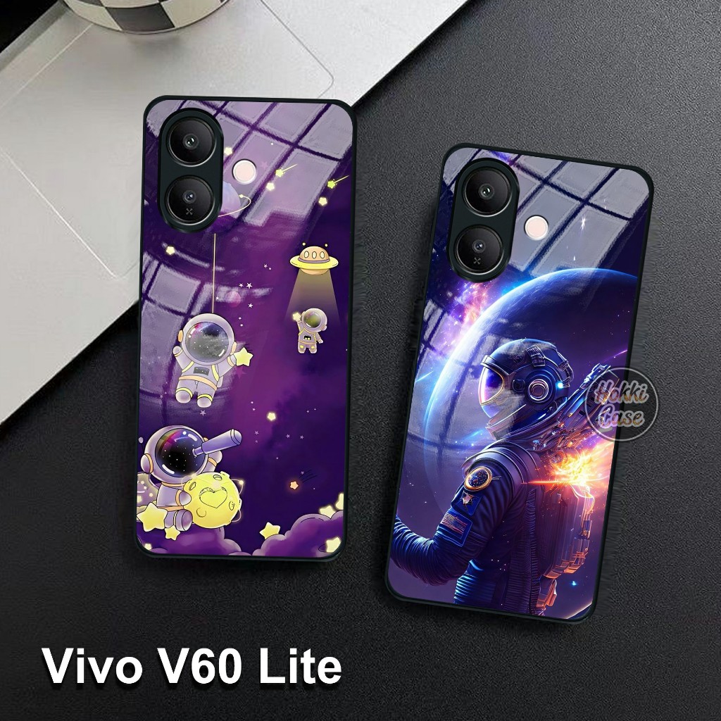 Case Vivo V60 Lite - Softcase Glass Vivo V60 Lite - Casing Hp Vivo V60 Lite 5G - Silicon For Vivo V6