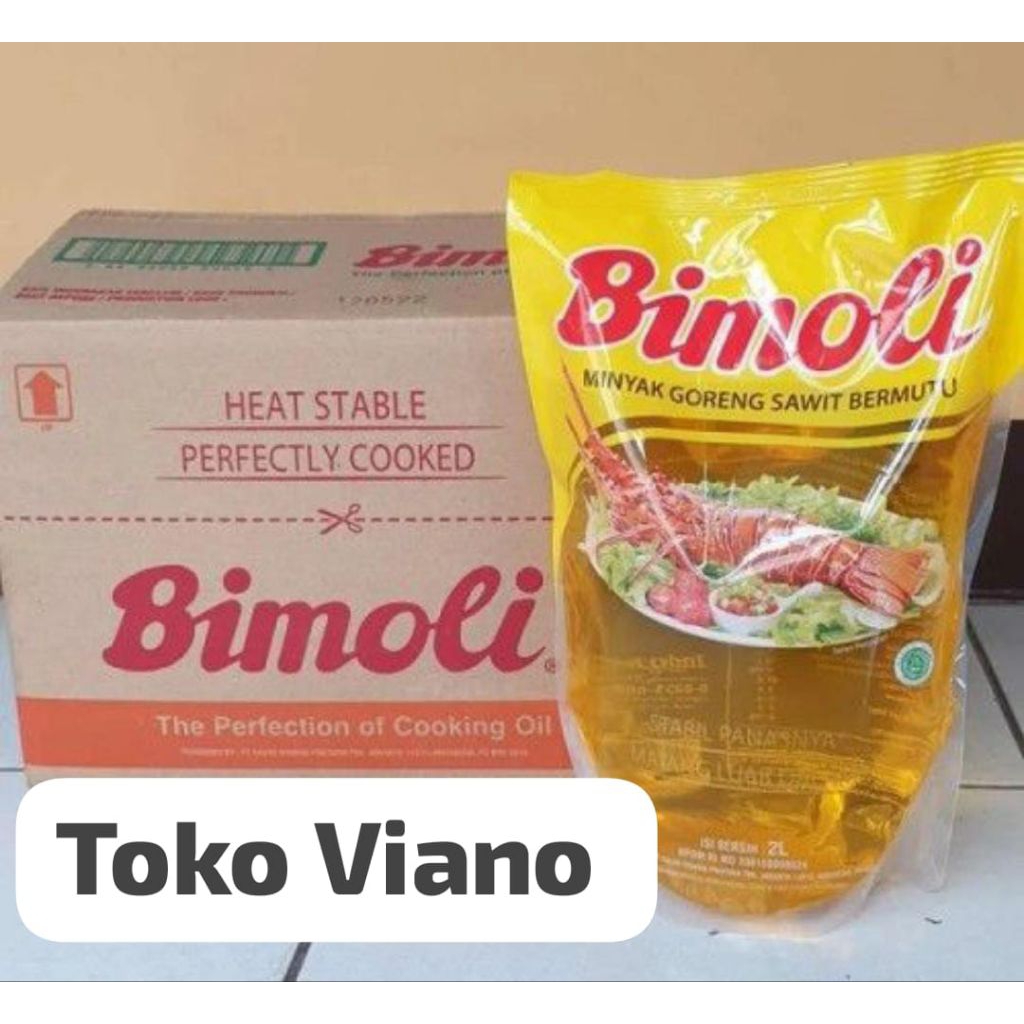 Minyak Bimoli kemasan 2 liter " Kartonan "