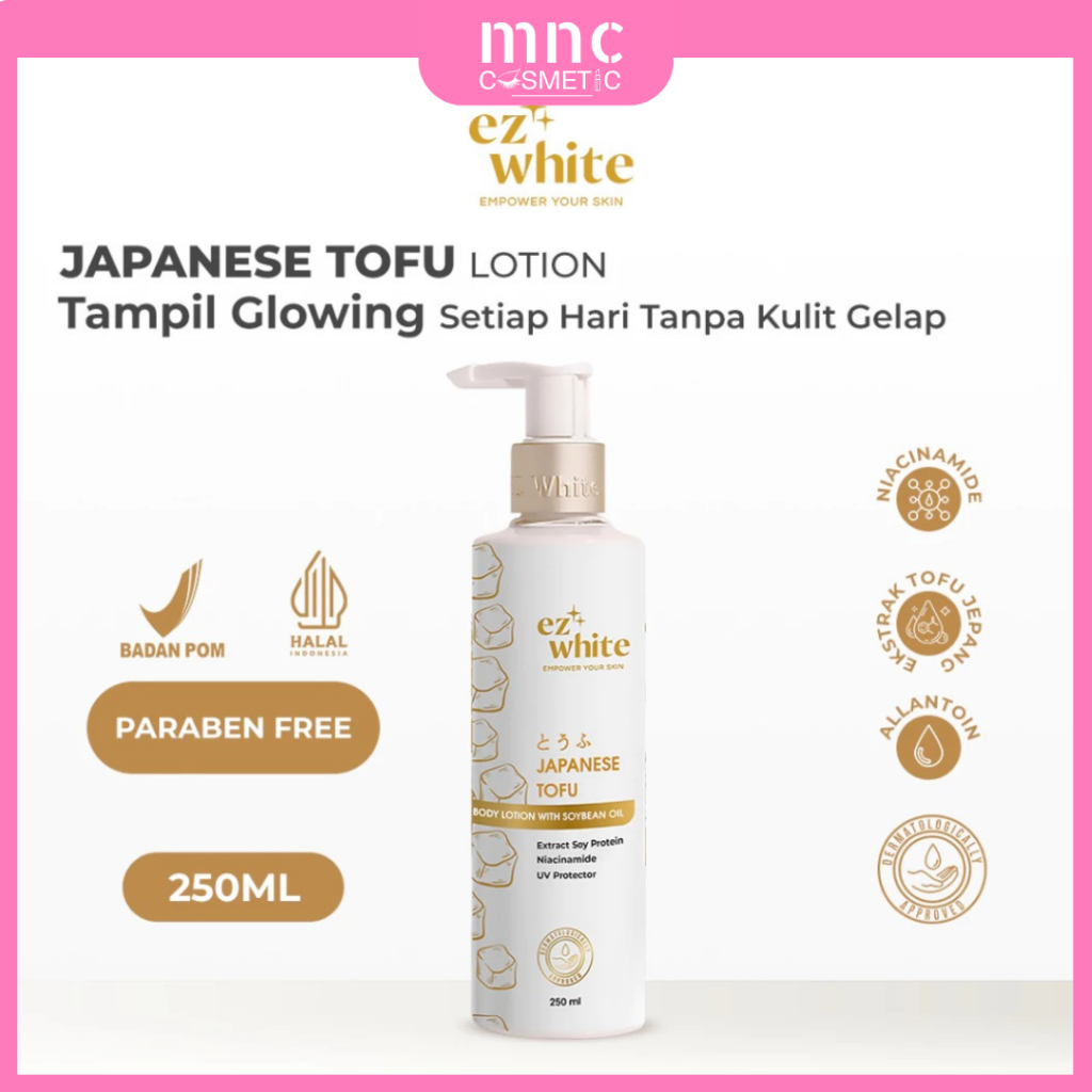 EZ WHITE HANDBODY LOTION TOFU / GREEN TEA / CAMEL MILK