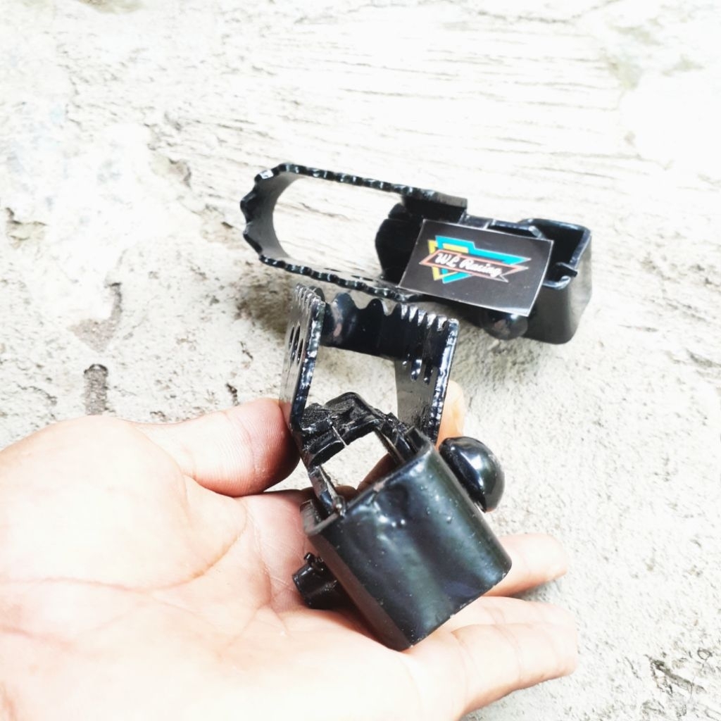 Foostep Step Pustep lipat untuk motor Trail Bebek Universal Custom berkualitas