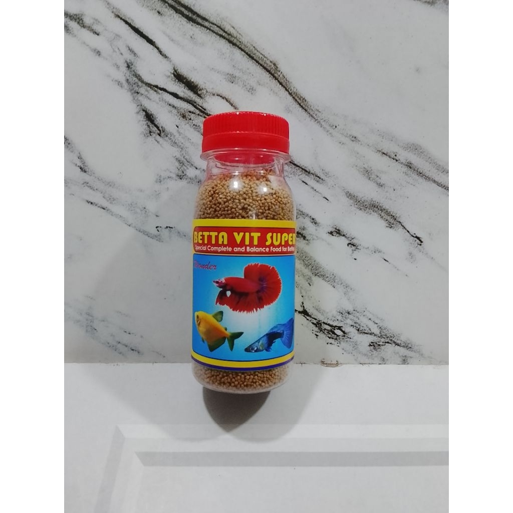 PAKAN BETTA VIT // PAKAN IKAN CUPANG & IKAN HIAS KECIL