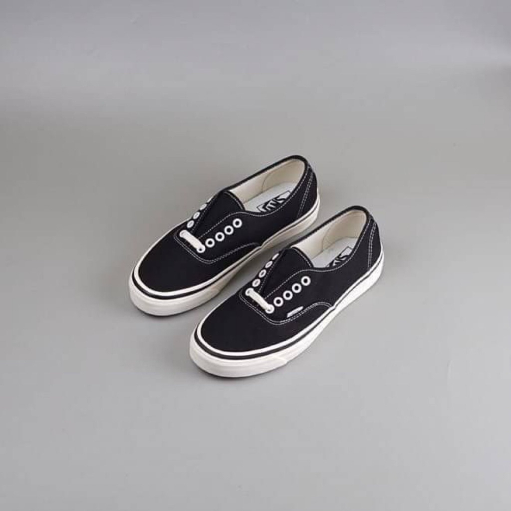 Vans Authentic DX44 Anaheim Factory Black White SIZE 40.5