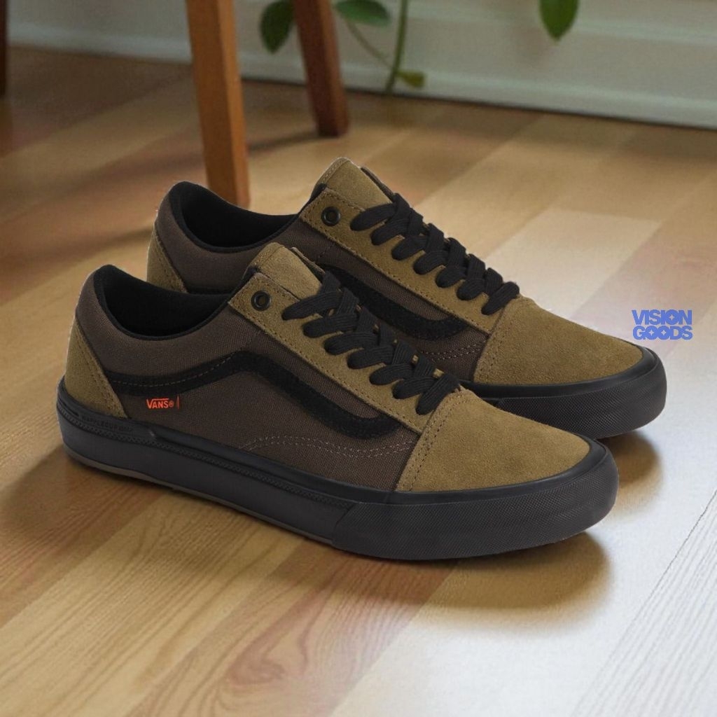 Sepatu Pria Wanita Vans PRO BMX Coal Brown