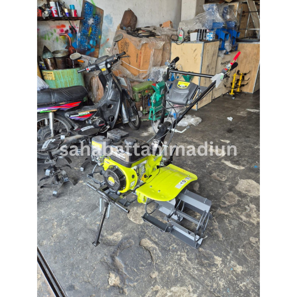 Mesin Traktor Mini Cultivator PROQUIP REX900 8HP / Traktor Bajak Sawah Basah Kering Pembajak Tanah L