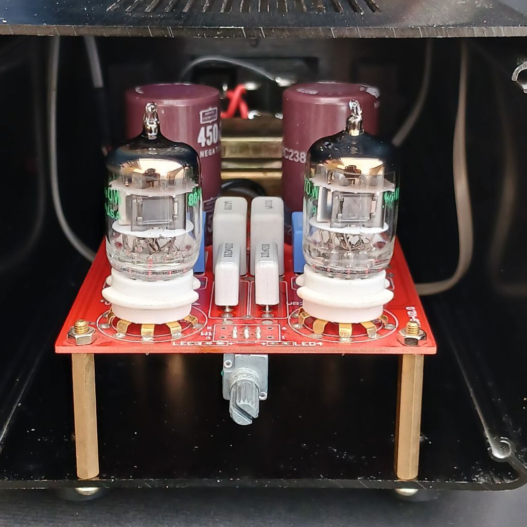 Tube Preamplifier preamp tabung dual JAN 5670W USA