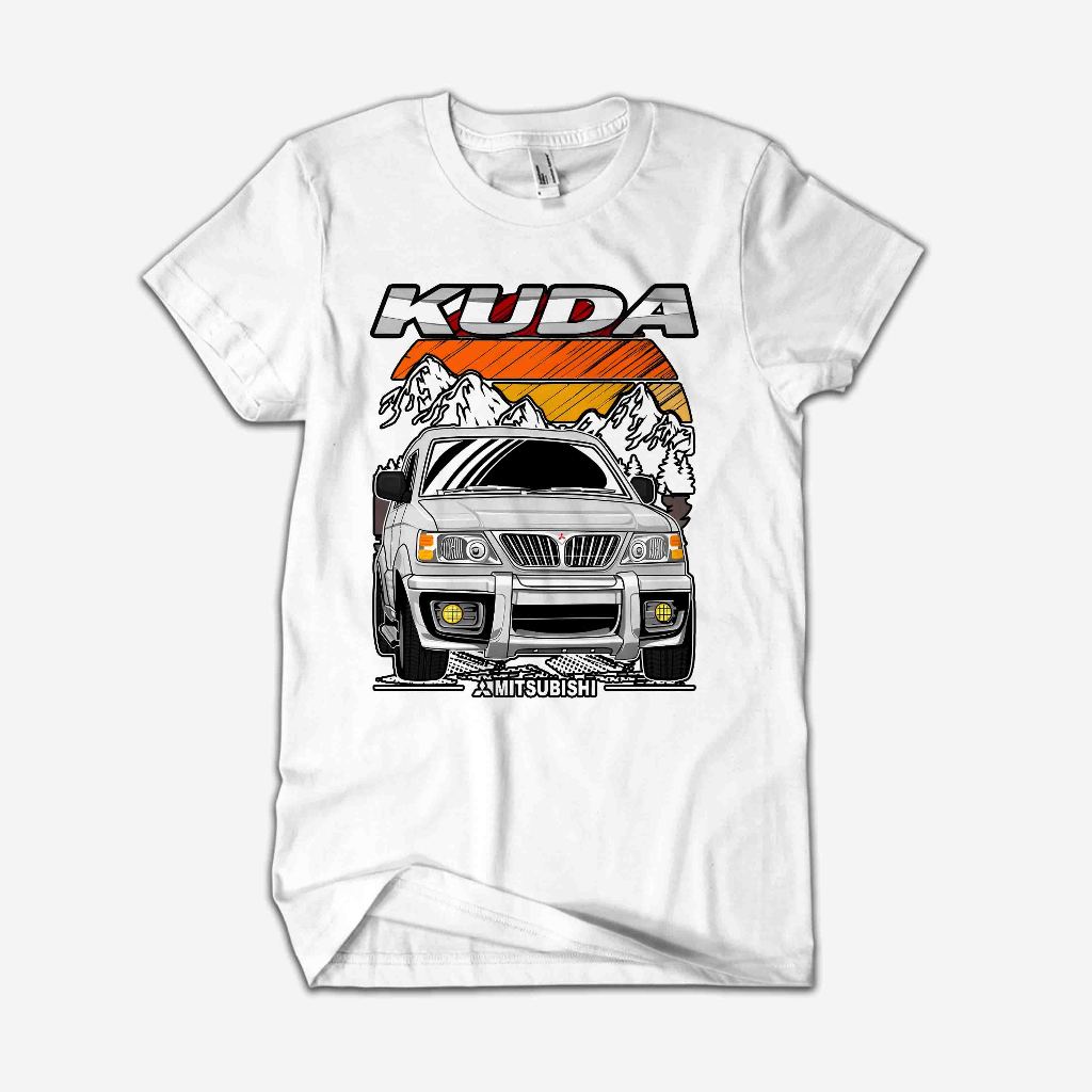kaos kuda tshirt mitsubishi kuda grandia baju mobil panther diesel otomotif