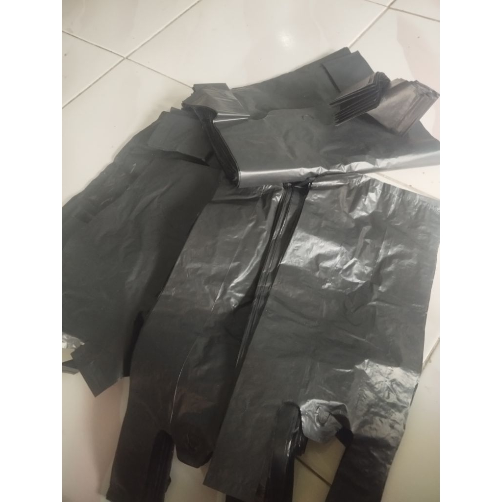 Kresek Hitam Los 1kg kiloan//Kresek besar.sedang.kecil
