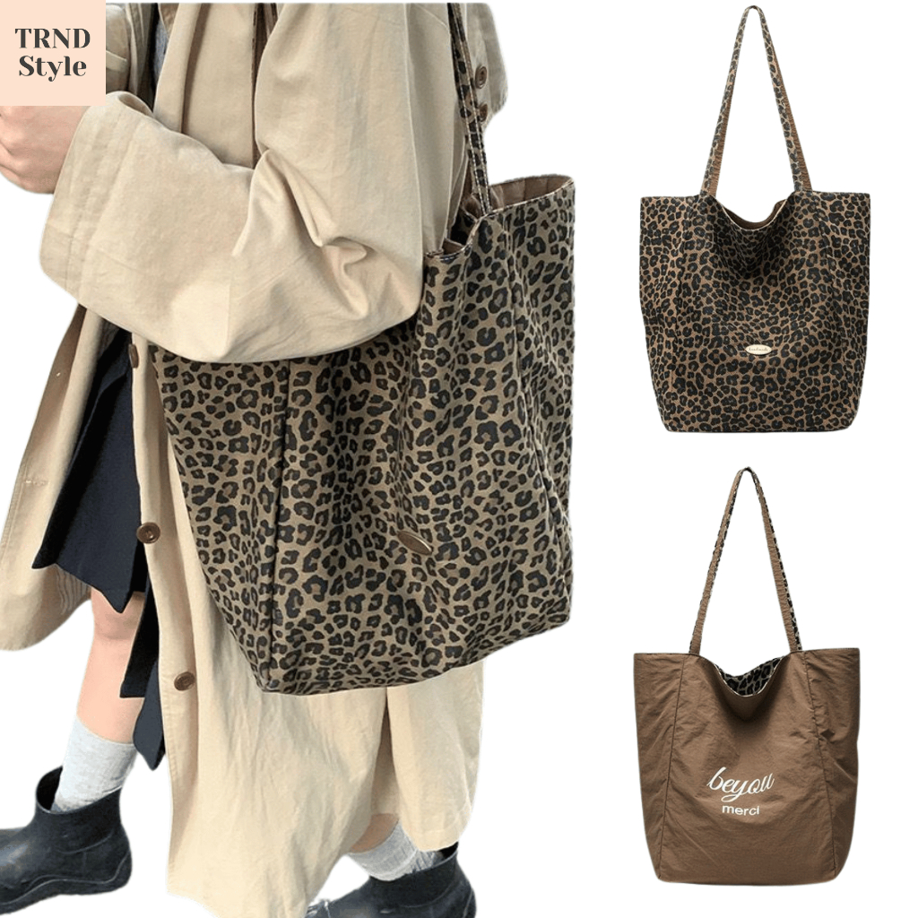 Tas Wanita Reversible Tote Bag Motif Bolak Balik Dua Sisi Kualitas Premium TB054 SISCA